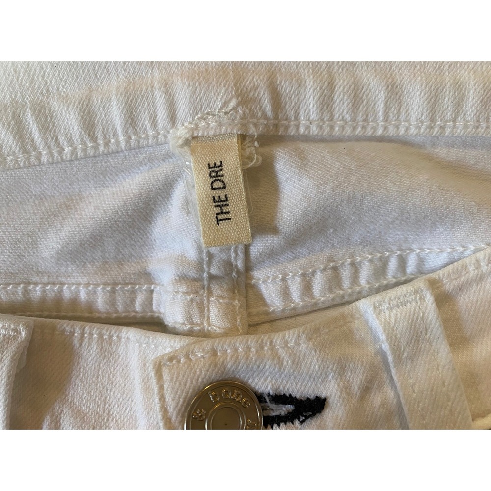 Rag & Bone The Dre in Aged Bright White Jeans Size 6/25 Made in USA - Picture 5 of 10